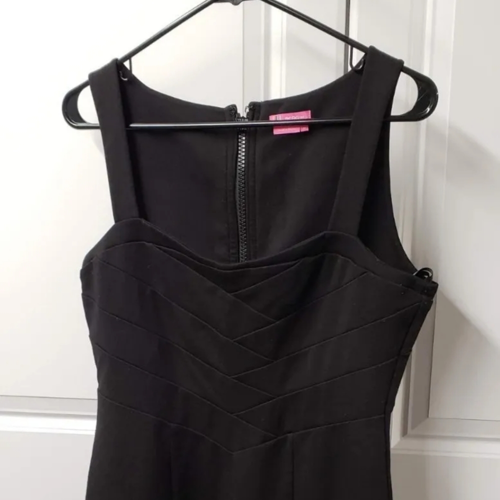 BCBGirls Women's Dress Size: Medium Black Sleeveless